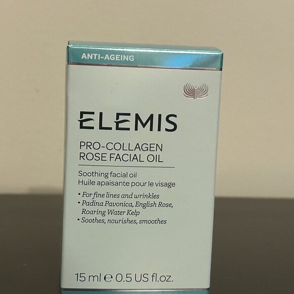 NEW Anti-Ageing ELEMIS Pro Collagen Rose Facial Oil - 0.5 oz / 15mL NEW - Picture 2 of 4